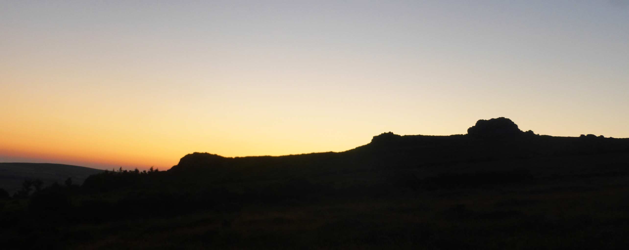 Sunrise view of the Sleeping Giant