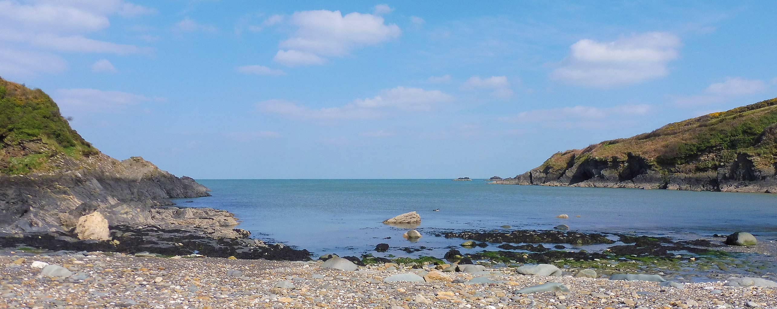 Aber Bach beach near Dinas Cross