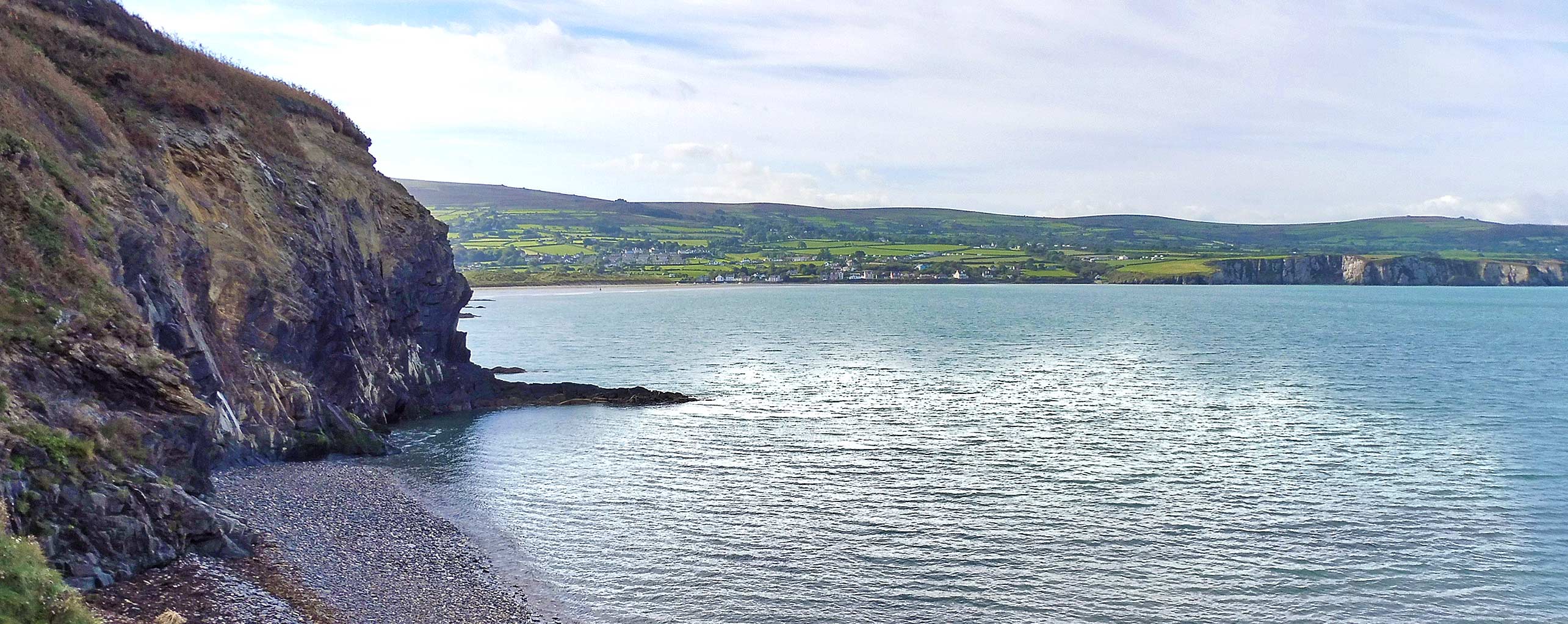 View towards Newport from Morfa Head