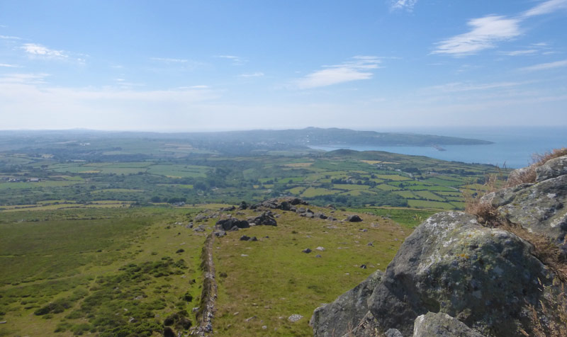 View over Fishguard Bay from Garn Fawr. View over Fishguard Bay from Garn Fawr