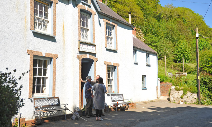 Bessie's famous Dyffryn Arms. Bessie's famous Dyffryn Arms