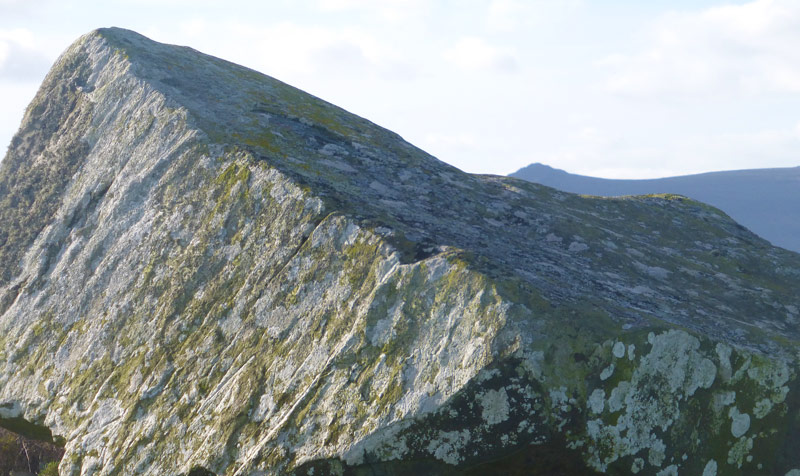 Following the contours of Carningli Mountain Following the contours of Carningli Mountain