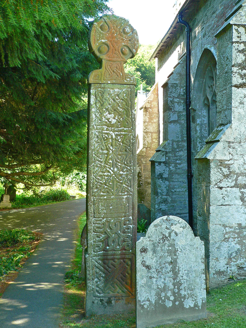 The Celtic Cross at Nevern The Celtic Cross at Nevern