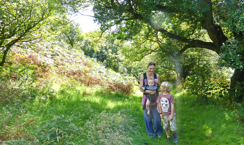 Path up to Sychpant view point