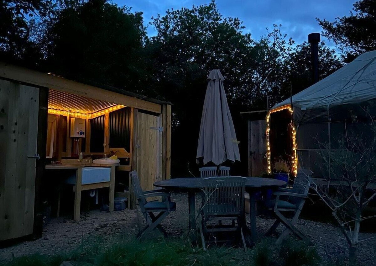 Yurt at Penbanc Farm