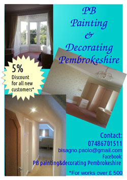 PB Painting & Decorating Pembrokeshire