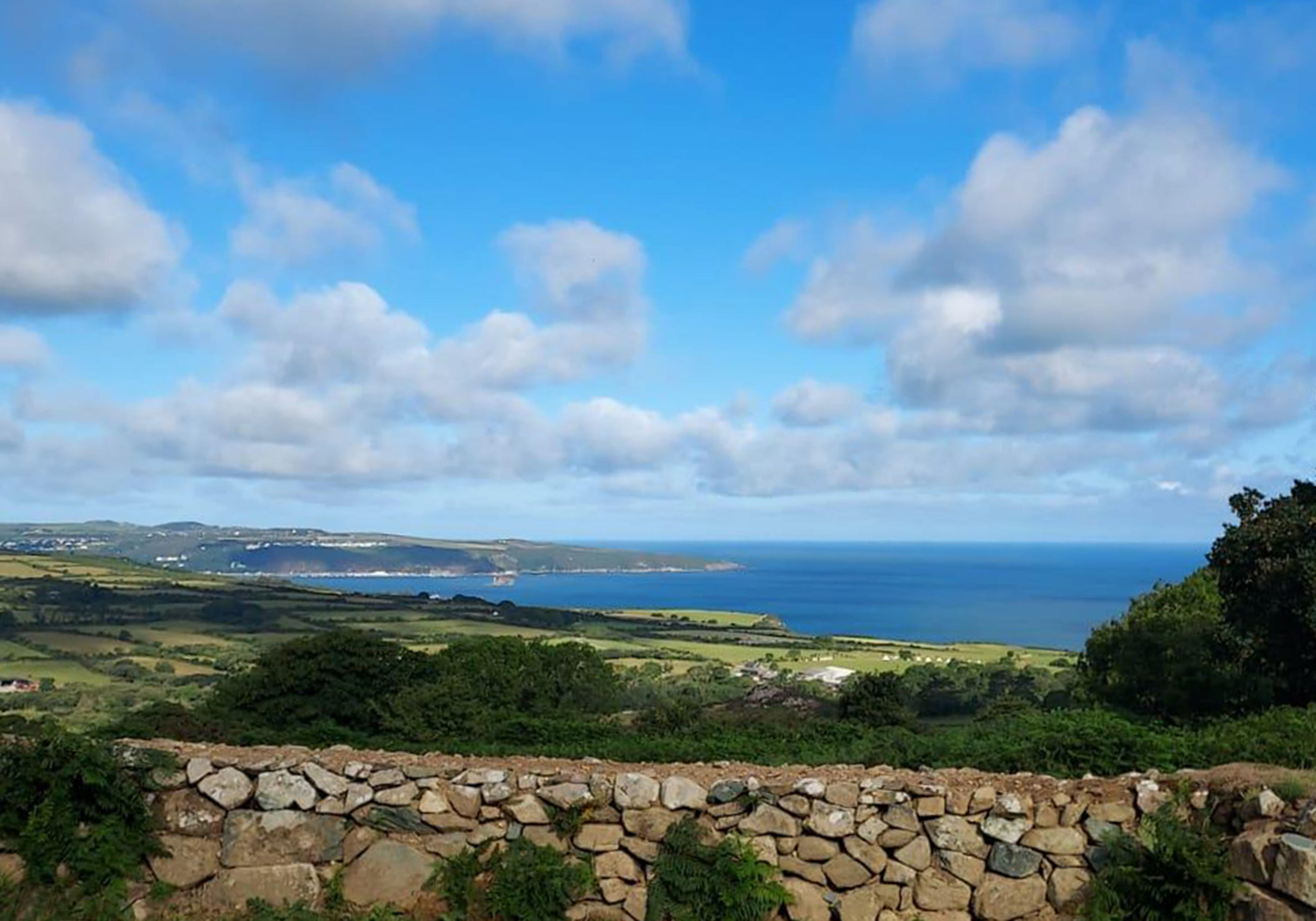 View of the bay from the patio