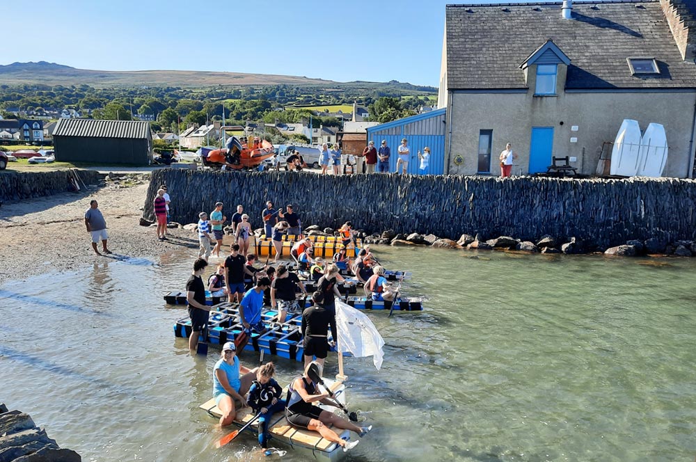 Annual regatta at Parrog