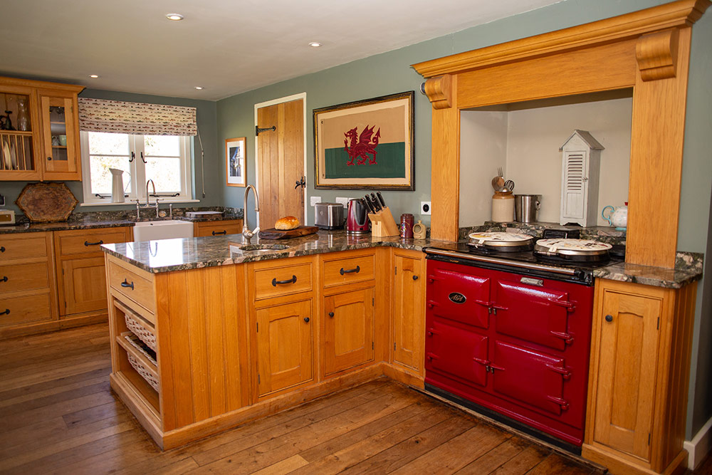 The kitchen area The kitchen area