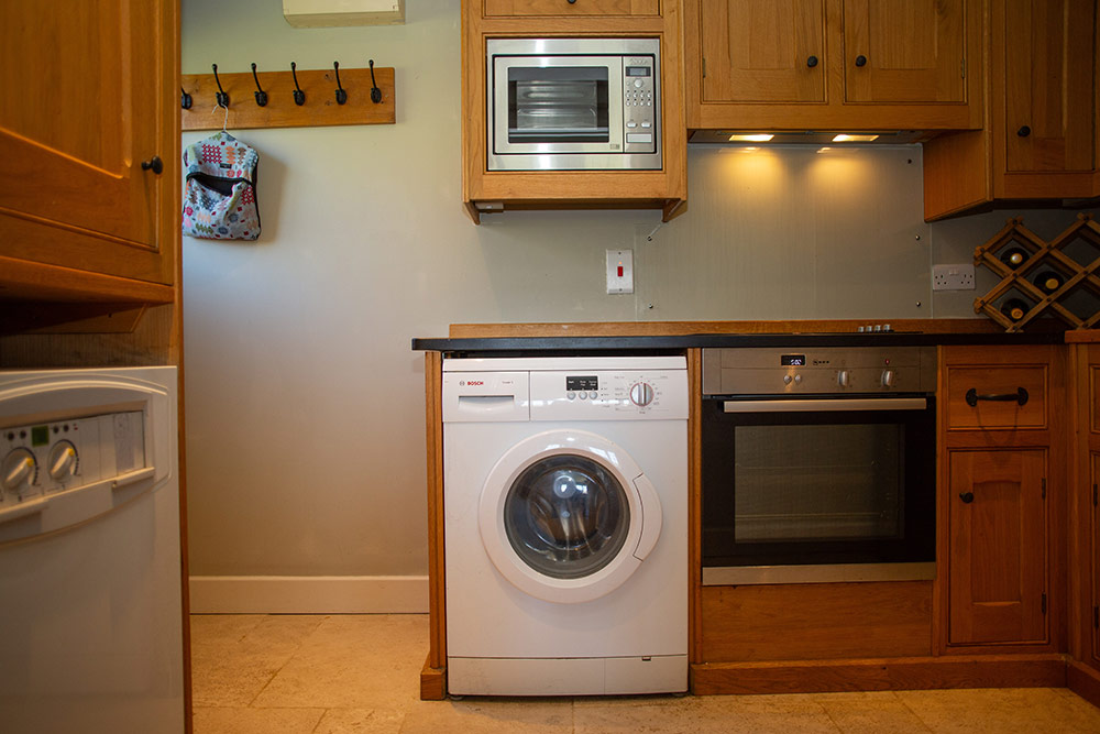 Utility room off the kitchen Utility room off the kitchen