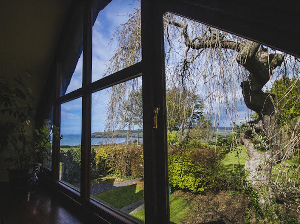 View from the cottage retreat window View from the cottage retreat window